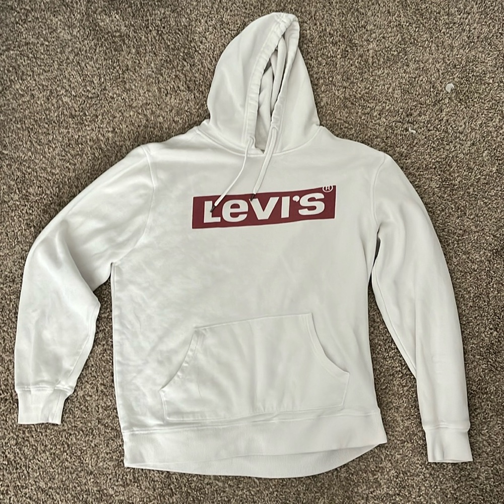 White Levi’s Hoodie